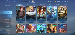 Conta Mobile Legends 415 Skins