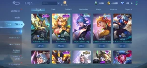 Conta Mobile Legends 415 Skins