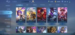 Conta Mobile Legends 415 Skins