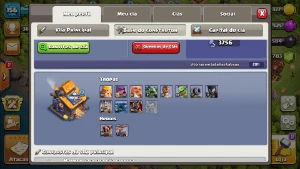 Clash of clans cv12 praticamente full