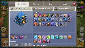 Clash of clans cv12 praticamente full