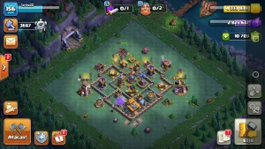 Clash of clans cv12 praticamente full