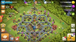 Clash of clans cv12 praticamente full