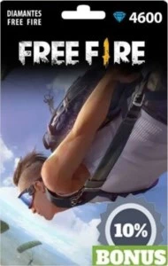 Garena Free Fire - 4600 diamantes + Bônus - Gift Cards