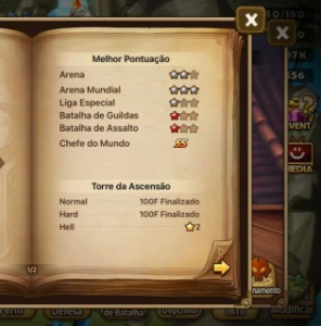 Conta Summoners War Mid/End Para Cemeçar Rta Bem