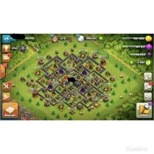 Clash of clans CV 9 bom e barato