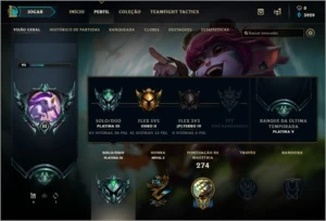 Conta platina com 4k de essência  PROMOÇÃO - League of Legends LOL