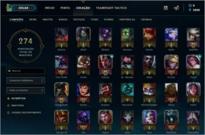 Conta platina com 4k de essência  PROMOÇÃO - League of Legends LOL