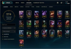 Conta platina com 4k de essência  PROMOÇÃO - League of Legends LOL