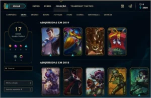 Conta platina com 4k de essência  PROMOÇÃO - League of Legends LOL