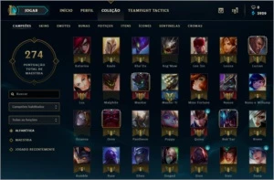 Conta platina com 4k de essência  PROMOÇÃO - League of Legends LOL