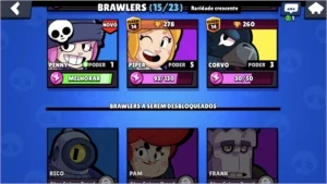 BRAWL STARS 3100+ C/ LENDÁRIO - Outros
