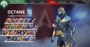 conta apex com herança octane e skins lendarias - Apex Legends