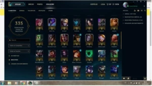 Conta League Of Legends Com Borda De Prata 127 Champs LOL