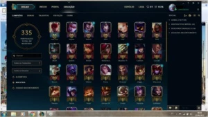 Conta League Of Legends Com Borda De Prata 127 Champs LOL