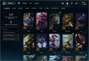 Conta ferro 1(provisorio) mono yasuo - League of Legends LOL