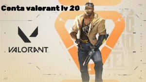 Conta valorant lvl 20