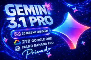 Gemini 3.1 Pro Enterprise + Brinde [30 Dias No Seu Email!] - Assinaturas e Premium