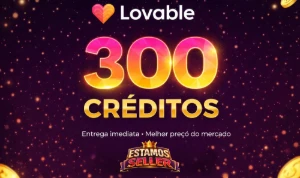 Lovable.dev 300 Creditos direto na sua conta