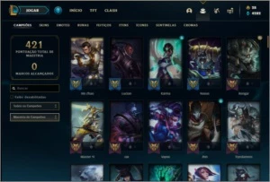 Conta Ouro 1 - League of Legends LOL