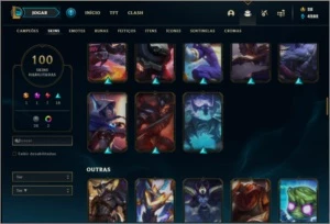 Conta Ouro 1 - League of Legends LOL