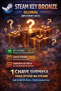 Steam Key Bronze Global (Mystery Key) | Envio Rápido - Gift Cards