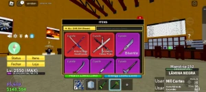 Conta de bloz fruit insana - Roblox