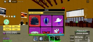 Conta de bloz fruit insana - Roblox