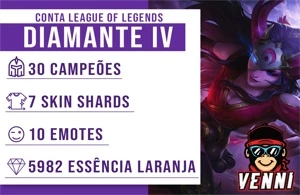 CONTA LEAGUE OF LEGENDS MESTRE • 30 CAMPEÕES • HIGH MMR LOL