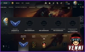 CONTA LEAGUE OF LEGENDS MESTRE • 30 CAMPEÕES • HIGH MMR LOL