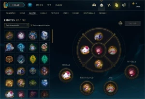 CONTA UNRAKED MENOR PREÇO - League of Legends LOL