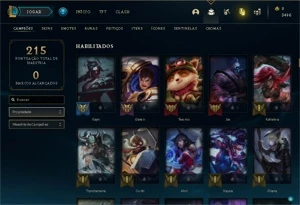 CONTA UNRAKED MENOR PREÇO - League of Legends LOL