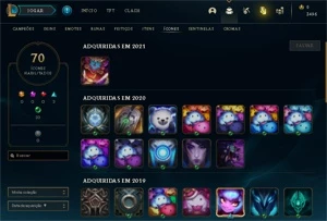 CONTA UNRAKED MENOR PREÇO - League of Legends LOL