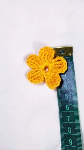 Flor de Crochê Aplique (kit com 30 Un.) - Artesanato e Personalizados