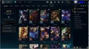 Conta de League of Legends de 6 anos LOL