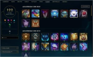 Conta de League of Legends de 6 anos LOL