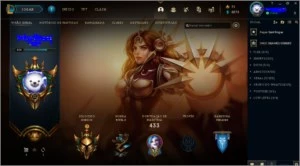 Conta de League of Legends de 6 anos LOL