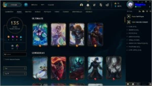 Conta de League of Legends de 6 anos LOL