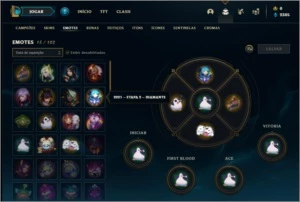Conta diamante 3 barata com 1 skin e 33 champs - League of Legends LOL