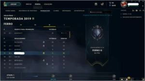Conta lol Smurf - League of Legends