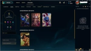 Conta lol Smurf - League of Legends