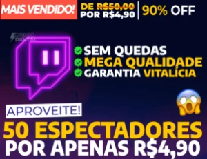 [Promoção] Twitch Viewers Online | 1 HORA | 2 HORAS | 3 HORA - Redes Sociais