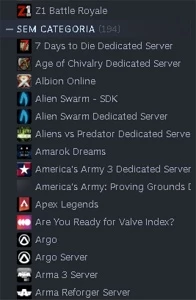 Vendo ou troco conta da steam