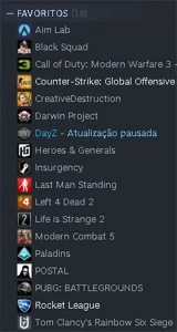 Vendo ou troco conta da steam