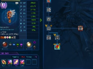 DMO Conta com digimon Gallantmon (Crimson Mode) LADMO Omega - Digimon Masters Online