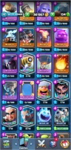 Conta Clash Royale quase level 13 muito potencial