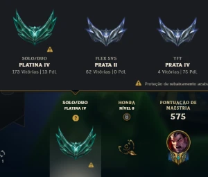 Conta League of legends LOL