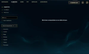 Conta League of legends LOL