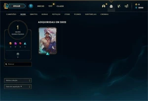 SMURF GOLD YASUO FLORESCER. - League of Legends LOL
