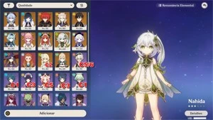 Conta Genshin Impact AR55 - Vários Personagens e Armas t5